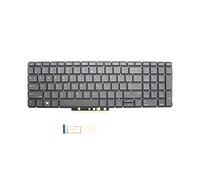 New US Laptop Keyboard for HP Probook 450 G6, 455 G6, 450R G6, 455R G6, V181646BS1 Non-Backlit