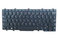 New US Laptop Keyboard No-Frame For Dell Latitude 3340, Fit P/N 94F68 9Z.NB2UW.A01 NSK-LKAUW 01 DP/N CN-094F68 V146925AS1 90.40A07.S01 9Z.NB2UW.A1D NSK-LKAUW 1D CN-00M14 Black Notebook US