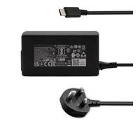 New USB-C For Acer Chromebook 314 CB314-1H-C1NP, 314 CB314-1H-C66Z Laptop 65W AC Adapter Type-C Charger Notebook Power Supply 20V 2.25A PSU Adaptor UK Mains Cable
