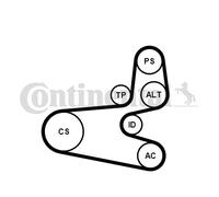 New V-Ribbed Belt Set for CITROËN PEUGEOT:206 CC,206 SW,206 Van,RANCH MPV