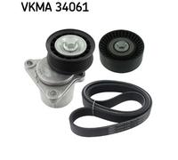 VRIBBED BELT SET VKMA 34061 FOR FORD MONDEO/IV/Van/Turnier S-MAX GALAXY 2.0L