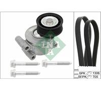 New V-Ribbed Belt Set for FORD VOLVO:C30,V50,C-MAX,S40 II,FOCUS II 1232500