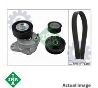 INA 529 0034 10 V-Ribbed Belt Set