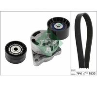 INA 529 0438 10 V-Ribbed Belt Set