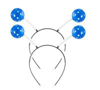 New valley warbler Pickleball Headbands for Pickleball Lovers, Pickleball Head Bopper, Party Supplies (Blue)