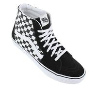 VANS Checkerboard Sk8-hi Shoes ((checkerboard) Black) Unisex Black, Size 10.5