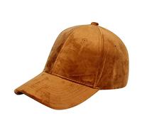 New Velvet Baseball Cap for Women Men Crushed Plain Dad Hat Sports Cap Hip Hop Hats Unstructured 1 Hat Unisex Cap Khaki
