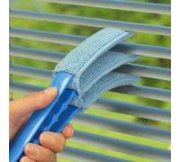 New Venetian Blind Dust Cleaner Slats Triple Micro Fibre Microfibre Brushes Duster