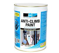 New Venture Products Ltd Anti Climb/Vandal Security Paint in Black, Red, Grey or White 5 Litres (GREEN)