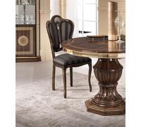 New Venus Dining Chair - Set of 2 - Walnut Italian
