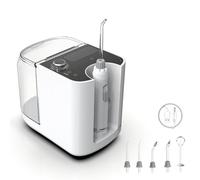 New Version 900ML Large Capacity Countertop Water Flosser, Aquarius Water Flosser Professional with UV Sanitizer Light, Oral Irrigator for Teeth, Gums, Braces, Dental Care