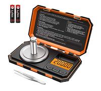 (New Version) Professional Digital Mini Scale, 20g-0.001g Pocket Scale, Electronic Smart Scale with 20g Calibration Weight (Battery/Tweezers Included)