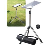 [New Version] Starlink Mini Tripod Mount with Adapter (Rust-Proof Sturdy Aluminum, Lightweight 2.2lbs, Max Height 79") for Camping, RV Travel, Road Trip | ORLN'K (Mocha Mousse Brown)