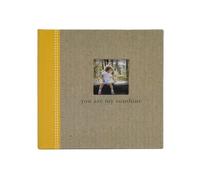 New View Gifts "You Are My Sunshine" Yellow Heart Photo Album, Holds 80-4"x6" Photos