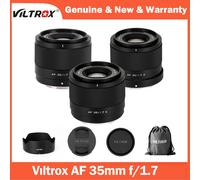 NEW Viltrox 35mm F1.7 Air Auto Focus APS-C Prime Lens for Fuji xm5 X-T5 X-T30 II Nikon Z Mount ZFC Z50 Z7II Sony zve10 II a7iv AF 35mm F1.7