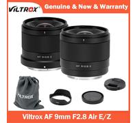 NEW Viltrox 9mm F2.8 Air Auto Focus Ultra-Wide APS-C Prime Lens for Sony E-Mount ZV-E10 ZV-E10II A6400 Nikon Z-Mount Z30 Z6III VILTROX 9mm F2.8 Air