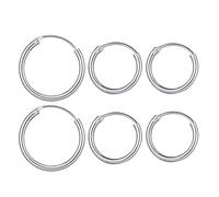 New Vintage Rose Gold Multiple Dangle Small Circle Hoop Earrings for Women Jewelry Steampunk Ear Clip Gift Handy and professional