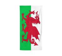 New Wales Welsh Flag 100% Cotton Beach Holiday Gym Bath Towel *Gift Idea*