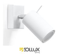NEW Wall Lamp BOHO RING 1 Metal White Lamp INDOOR round GU10 LED Sollux Lighting