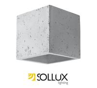 Sollux Wall Lamp Quad Concrete, Grey