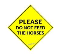 New Warning Plaque Wall Decor Please Do Not Feed The Horses Safety 12x12 Metal Tin Sign Yard Sign Office Sign Outdoor & Indoor Safety Sign 8x12 Inches