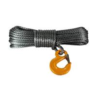 New Warrior Black Edition Synthetic Winch Rope 10mm x 30m with 8600kg MBL