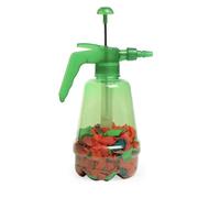 New||Water Balloon Pump with 500 Balloons, Self-Sealing Design, Precision-Moulded Nozzle, Easy-Pull Handle, Red, Orange, and Green||