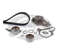 GATES KP15202XS Water pump and timing belt kit