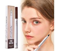New Waterproof Brow Pencil With Micro-Fork Tip, 3d Magic Eyebrow Pencil 4-Head Split Waterproof Long-Lasting, For Natural-Looking Hair-Like Defined Brows, Makeup Eyebrow Pencils Stay On All Day (B)