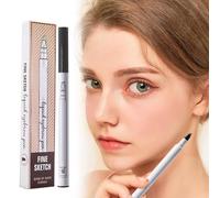 New Waterproof Brow Pencil With Micro-Fork Tip, 3d Magic Eyebrow Pencil 4-Head Split Waterproof Long-Lasting, For Natural-Looking Hair-Like Defined Brows, Makeup Eyebrow Pencils Stay On All Day (C)