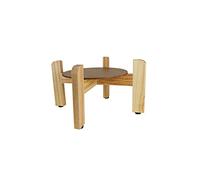 New Wave Enviro Natural Wood Water Dispenser Counter Stand, Natural Wood Finish, Easy Assembly with Included Hardware, 7 inch Height