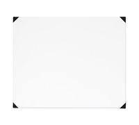 New Wave Posh Palette Glass White 16x20