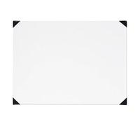 New Wave Posh Palette Glass White 9x12
