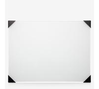 New Wave : Posh : Table Top Glass Palette : 9 x 12in : White