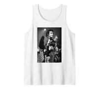 New Wave Singer Live By David Corio Tank Top