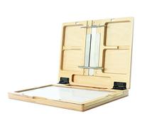 New Wave U.Go Plein Air Anywhere Pochade Box, Ultra Lightweight Baltic Birch wood with Stainless Steel and Aluminum construction, Medium measures 8.4 x 11.25 x 1.25 inches (00702)