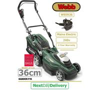 Webb 36cm 'Classic' Electric Rotary Lawnmower