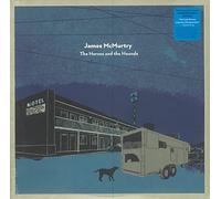 New West Records James McMurtry The Horses and The Hounds Texas Edition Opaque Blue w/White and Blue Swirl Vinyl