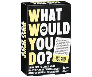 New What Would You Do? Hilarious Game Of Unusual Situations, Challenge Your Morals, Spark Discussions & Ignite Laughter - Perfect For Family Nights or Parties