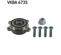 Wheel Bearing Kit fits PORSCHE CAYENNE 92A 4.8 2010 on SKF 95833158300 Quality