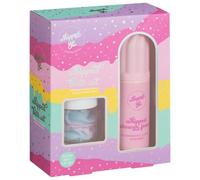 New Whipped Bath & Body Gift Set Duo - Shower Foam 150ml & Body Butter 50g - Available in Vanilla & Strawberry cream - Hydrating Skincare A-16 (150ml, Strawberry Cream)