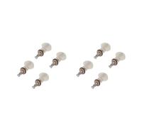 New White 4Pcs Ukulele Strings Tuning Pegs Pin Machines Tuners Friction Ukelele String Adjuster Clip