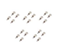 New White 4Pcs Ukulele Strings Tuning Pegs Pin Machines Tuners Friction Ukelele String Adjuster With Nose Strips