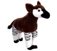 NEW WILD REPUBLIC CUDDLEKINS 12" OKAPI GIRAFFE BEAR PLUSH CUDDLY SOFT TOY TEDDY