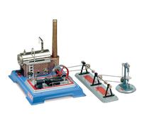 New Wilesco D165 Stationary Steam Engine - Super Combo Set