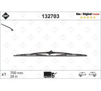 Valeo 132703 SWF Trucks Front Window Windscreen Wiper Blade x1 Bracket 700mm 28"