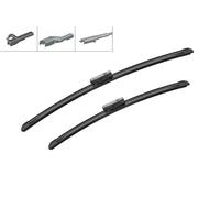 Bosch Wiper Blade Aerotwin AM461S, Length: 550mm/450mm - Set of Front Wiper Blades - Only for Left-Hand Drive (EU)