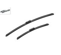 Bosch Wiper Blade Aerotwin A420S, Length: 575mm/380mm - Set of Front Wiper Blades - Only for Left-Hand Drive (EU)