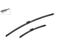 Bosch Wiper Blade Aerotwin A250S, Length: 650mm/360mm - Set of Front Wiper Blades - Only for Left-Hand Drive (EU)