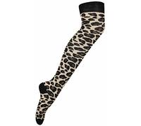 New Womens Animal Leopard Print High Ladies Long Army Camouflage Patterned Overknee Cotton Socks Leopard Print